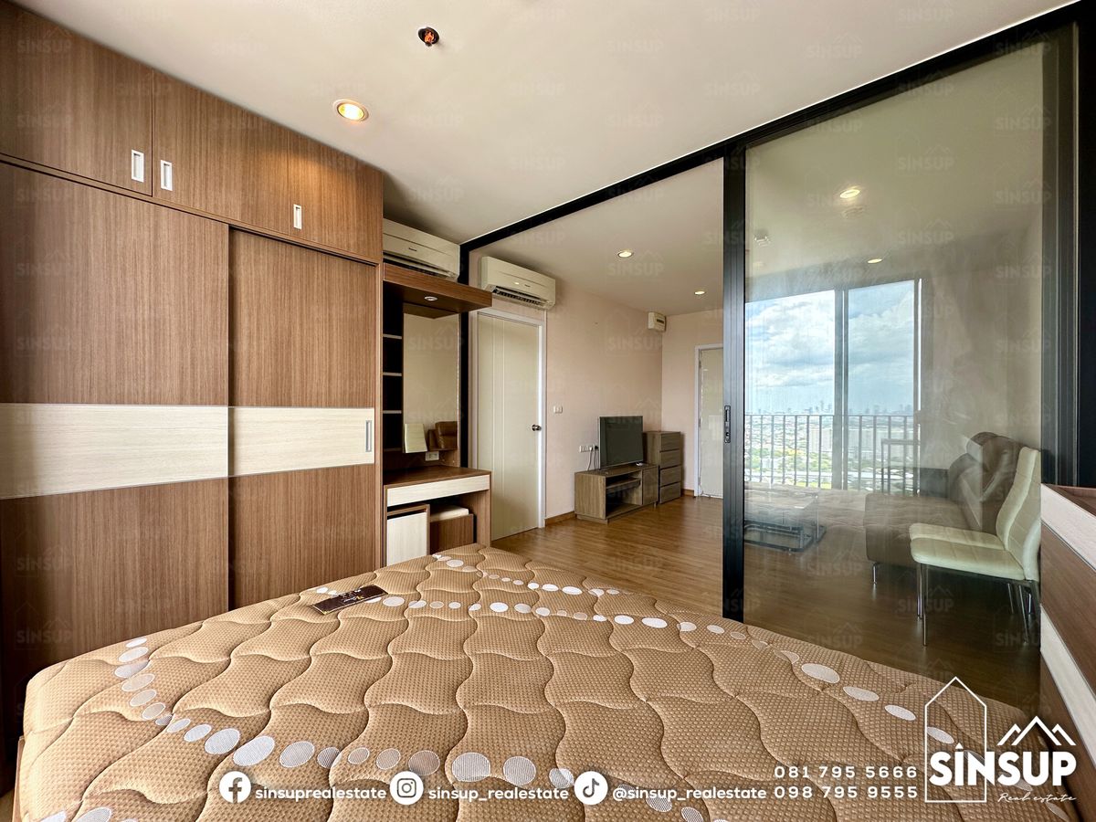 📣 ให้เช่า 𝐓𝐡𝐞 𝐓𝐫𝐞𝐞 𝐈𝐧𝐭𝐞𝐫𝐜𝐡𝐚𝐧𝐠𝐞 ชั้นสูง วิวสวยมาก เครื่องใช้ไฟฟ้าครบ – รูปที่ 4
