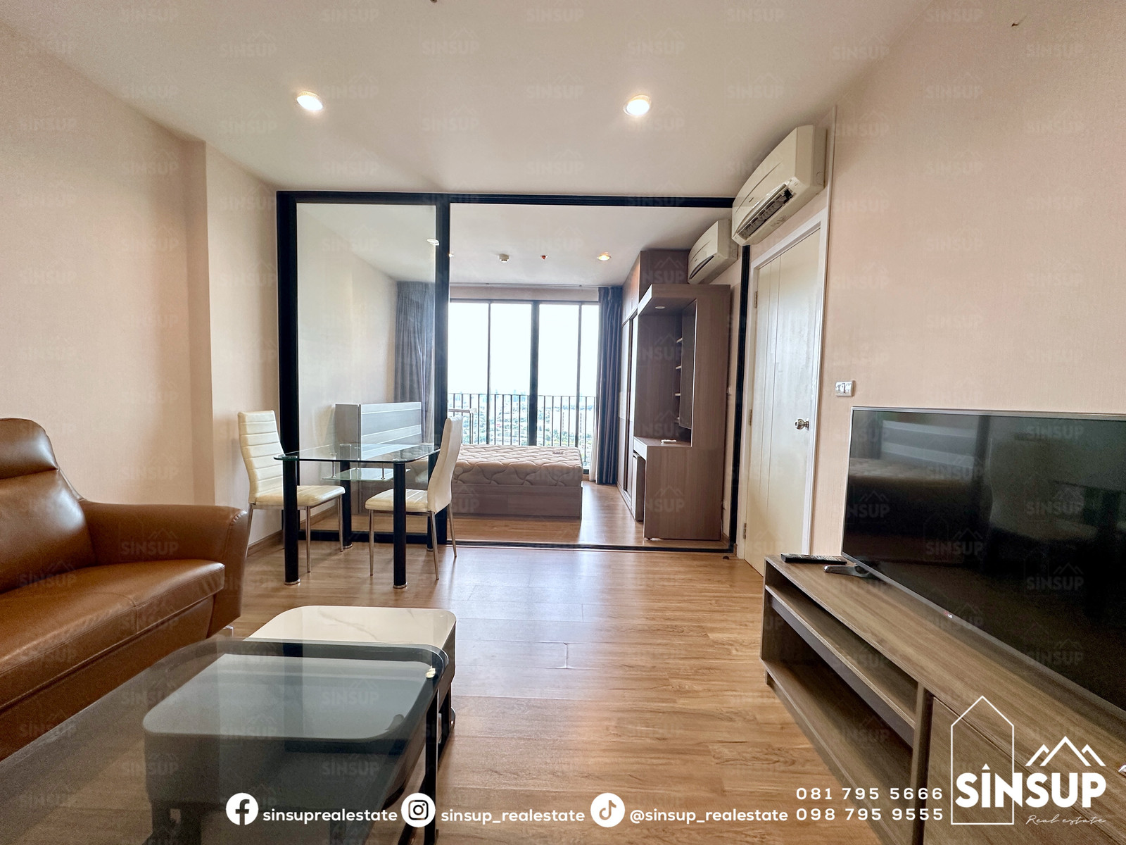 📣 ให้เช่า 𝐓𝐡𝐞 𝐓𝐫𝐞𝐞 𝐈𝐧𝐭𝐞𝐫𝐜𝐡𝐚𝐧𝐠𝐞 ชั้นสูง วิวสวยมาก เครื่องใช้ไฟฟ้าครบ – รูปที่ 2