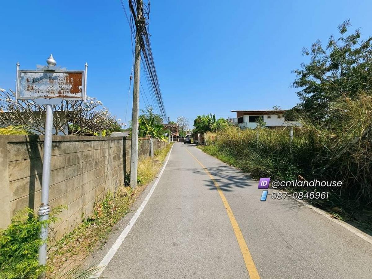 ที่ดิน 94 ตรว. และ 200 ตรว. (ติดกัน) ใกล้สนามบิน 6 กม. ซอยข้างปั๊ม ปตท. (จิฟฟี่)  ใกล้ถนนเชียงใหม่-หางดง 200 ม. ก่อนถึงแยกสะเมิง เยื้อง ม.ศุภาลัยเบลล่า – รูปที่ 3