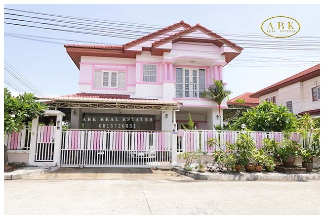 For sale, 2-story detached house, Phanason City Village, Samut Prakan, 7.9 million.