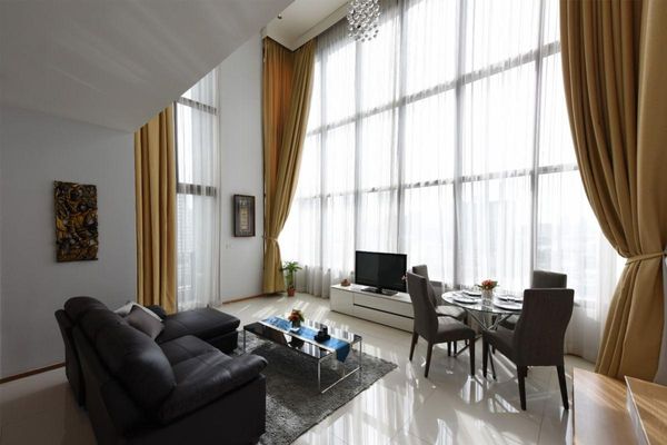 For Sale Condo , The Emporio Place , Duplex , nice view , high floor , BTS-Phrom Phong , Khlong Toei , Khlong Toei , Bangkok , CX-131586