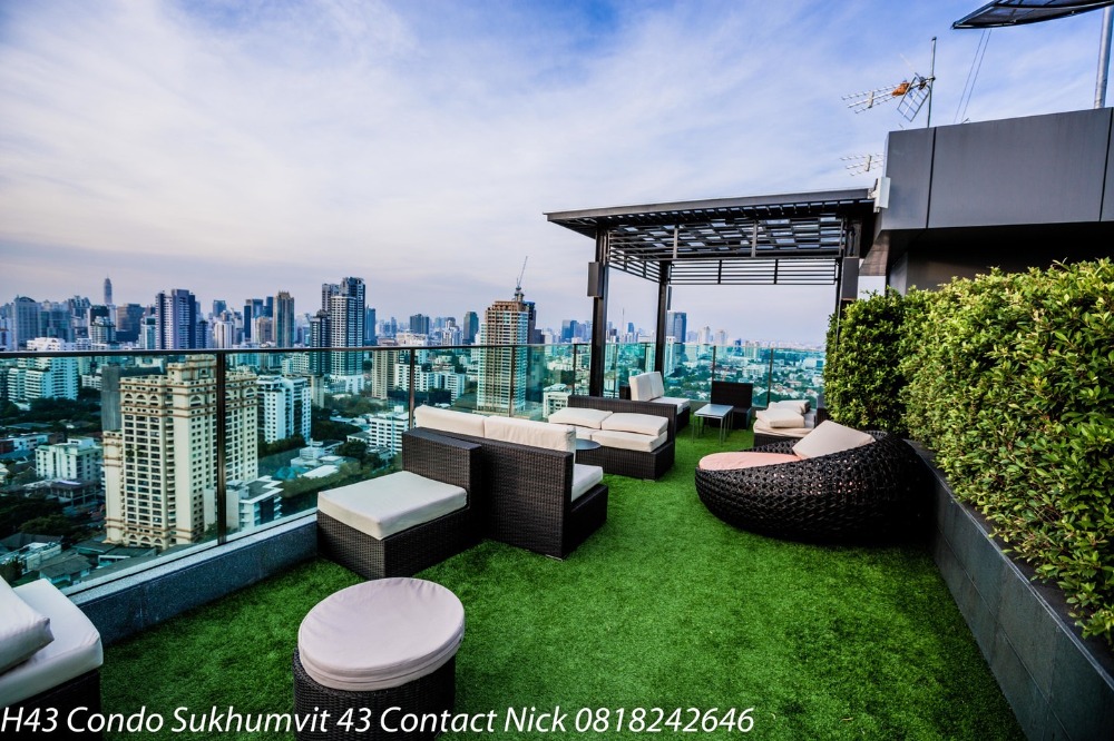For RENT!! H Sukhumvit 43 Condominium Floor 8A