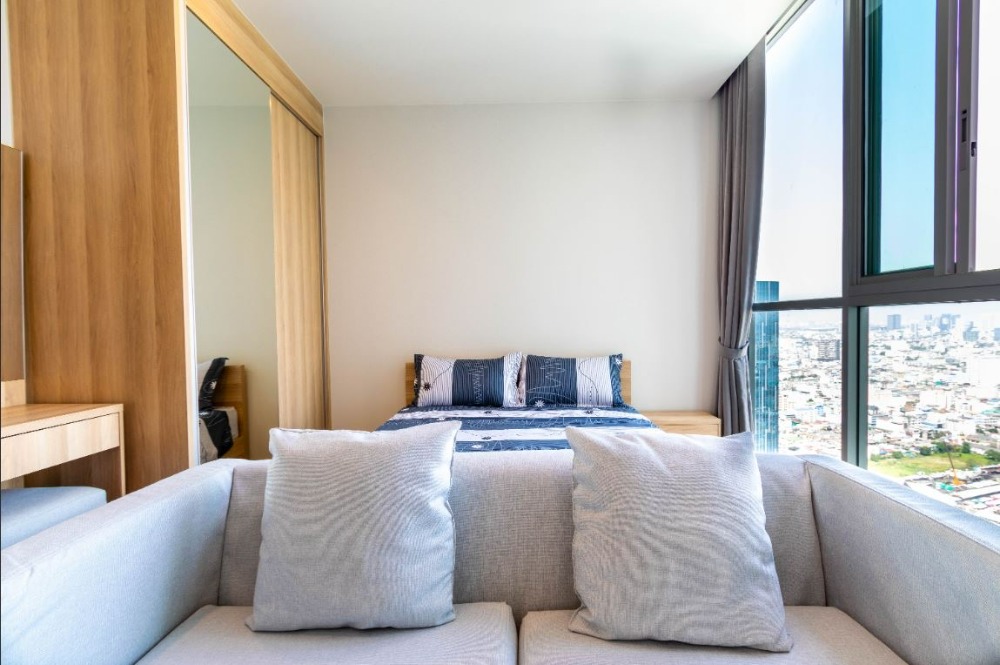 For Sale Noble Revolve Ratchada 2! Studio type 23 sqm 40th floor Near MRT Thailand Cultural Centre Station, Ratchadapisek Rd., Rama 9, Asoke - Dindaeng – รูปที่ 2