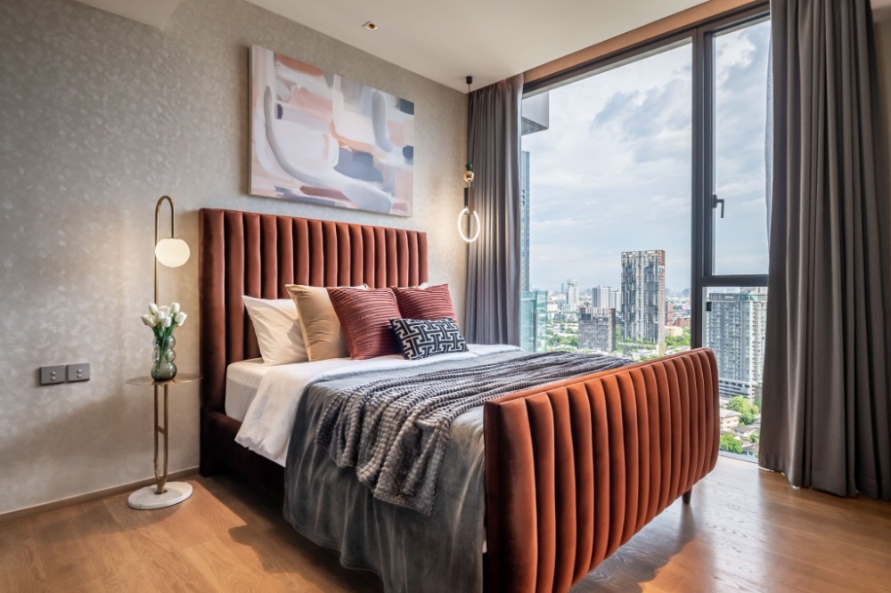 S-BNQ113 Condo for sale Beatnik Sukhumvit 32, floors 27-28, Duplex Penthouse, size 103 sq m., 2 bedrooms, 2 bathrooms, 34.9 million 064-959-8900
