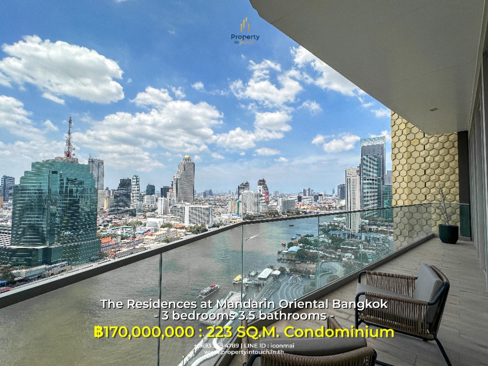Joyce Wang Edition 3 bedroom FOR SALE : The Residences at Mandarin Oriental Bangkok CALL 093-265-4789 Joyce Wang Edition 3 bedroom FOR SALE : The Residences at Mandarin Oriental Bangkok CALL 093-265-4789