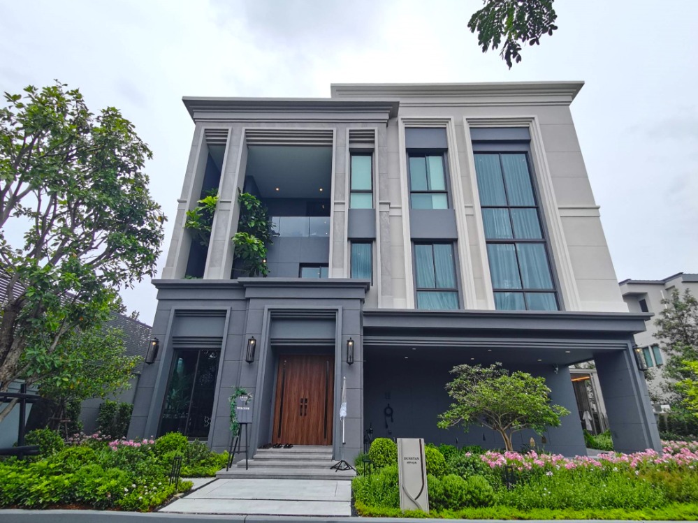 ◣ Type Dunstan◥ Mansion 2 storey 4 beds | 104.00 sq.w. 499.00 sq.m. | near The Paseo Park Kanchanaphisek 2 mins, Kanchanaphisek Rd 2 mins, Thonburi 2 Hospital 7 mins ◣ Type Dunstan◥ Mansion 2 storey 4 beds | 104.00 sq.w. 499.00 sq.m. | near The Paseo Park Kanchanaphisek 2 mins, Kanchanaphisek Rd 2 mins, Thonburi 2 Hospital 7 mins