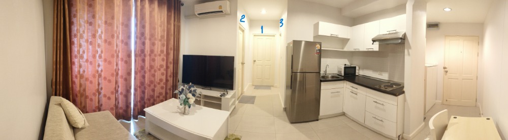 ให้เช่่าคอนโด @city สุขุมวิท 101/1 ตึก E ชั้น 7 ห้องมุม 51 ตารางเมตร 2 นอน 1 น้ำ 3แอร์ 18000 บาท – รูปที่ 2
