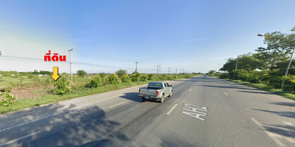 ขายที่ดินติดถนน 347 เส้นหลัก 6-3-55 ไร่ อยุธยา บางปะอิน – รูปที่ 2