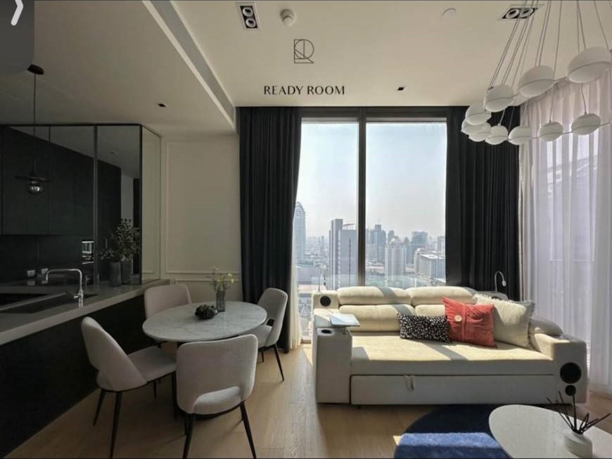 ❖ Beautiful Decoration ❖ ชั้น 35+ 77.00 ตร.ม. | 2 ห้องนอน ตกแต่งครบ | คอนโดใกล้ เซ็นทรัล ชิดลม 210 ม., BTS ชิดลม 400 ม. – รูปที่ 2