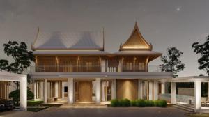 ❖ บ้านเรือนไทยประยุกต์ ❖ เรือนไม้สักแท้เก่าแก่ล้ำค่า อายุไม้100ปี+ บ้านถูกฮวงจุ้ย | ถนนบางนา-ตราด กม.38 | 2 ชั้น 3ห้องนอน มีระเบียงชั้น2รอบบ้าน | ที่จอดรถ 7+ คัน