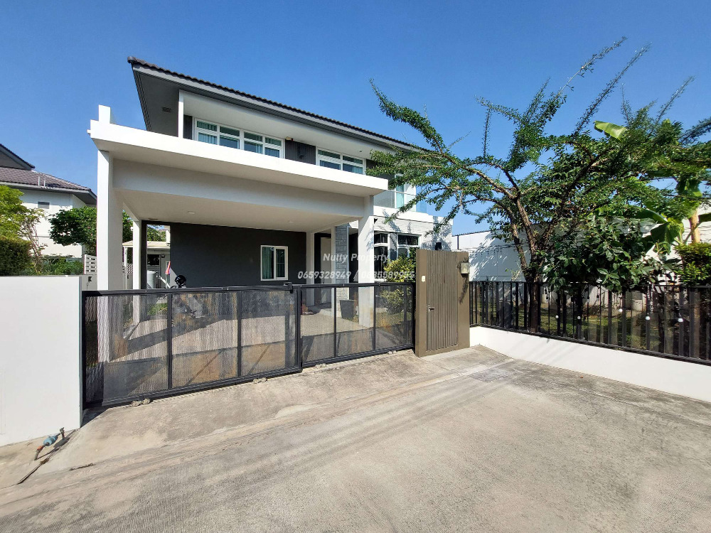 For sale With Tenant มัณฑนา 2 บางนา กม.7 หลังมุมเป็นส่วนตัว ซอยราชวินิตบางแก้ว