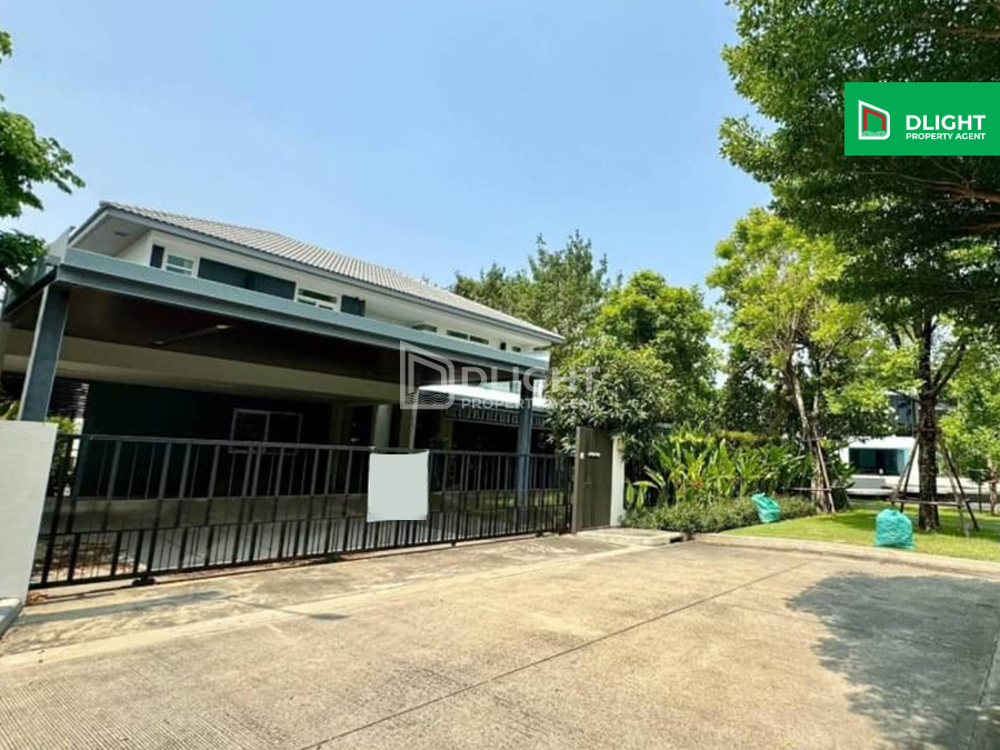 บ้านเดี่ยว ม.มัณฑนา ร่มเกล้า  118 ตร.ว. 268 ตร.ม. 4 นอน 5 น้ำ  ราคา 19 ล้านบาท
