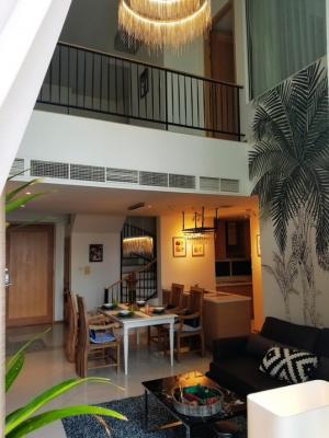 📢👇📢 For Sale | Buy with Tenant or Without Tenant (Tenant until December 26)
Rare item 2 bedrooms Duplex, good layout, nice decoration, close to BTS Chong Nonsi