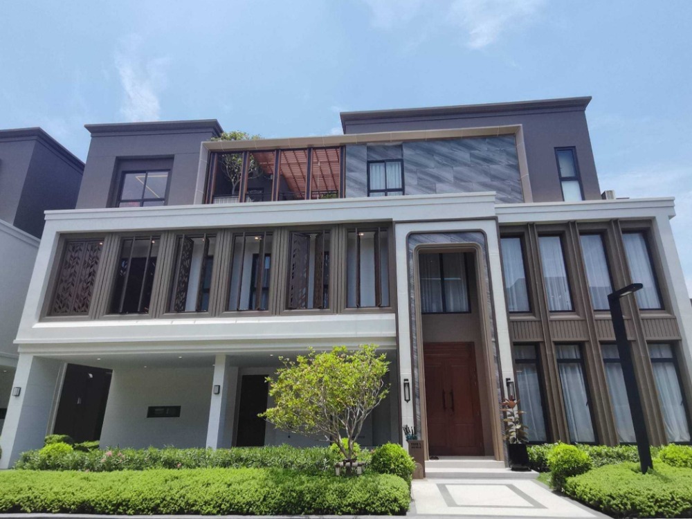 ◣ Type (L)◥ บ้านเดี่ยว 3 ชั้น 4 ห้องนอน | 120.50 ตร.ว. 556.00 ตร.ม. | ใกล้ Central Westville 3 นาที, Tops HomeWorks ราชพฤกษ์ 3 นาที, The Crystal SB ราชพฤกษ์ 7 นาที