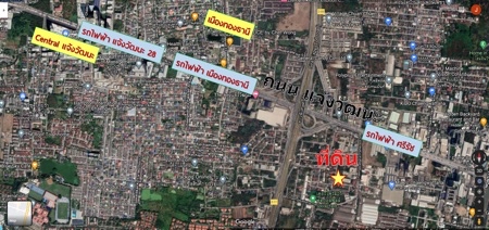 ขาย  ที่ดิน ปากซอยติดรถไฟฟ้า สถานีศรีรัช ที่ดิน แจ้งวัฒนะ 36 127 ตรว – รูปที่ 4