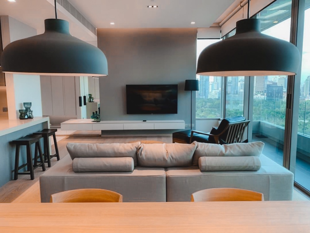 Rare Unit For Rent 145,000 per month Saladaeng One 2ed2bath 115Sqm fl.17 Lumpini View🌳 – รูปที่ 3