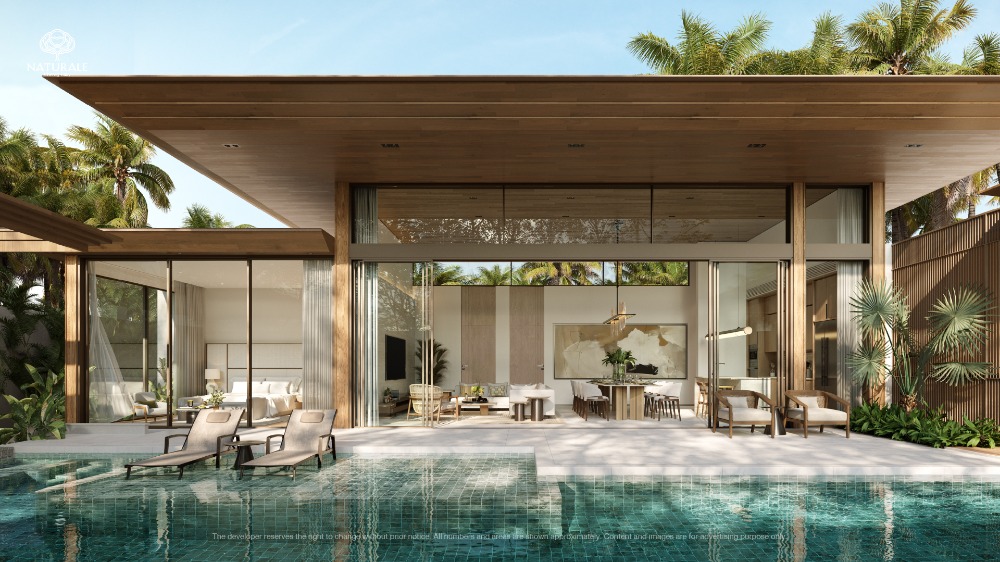 ❖ Spacious House ❖ บ้านเดียวชั้นเดียว ออกแบบเพื่อทุกคนในครอบครัว | 4 ห้องนอน พื้นที่ใช้สอย 511 sq.m. | Naturale Cherng Talay (เนเชอรัล เชิงทะเล) ใกล้ Blue tree Water park & Lifestyle 2 นาที, หาดบางเทา 5 นาที – รูปที่ 3