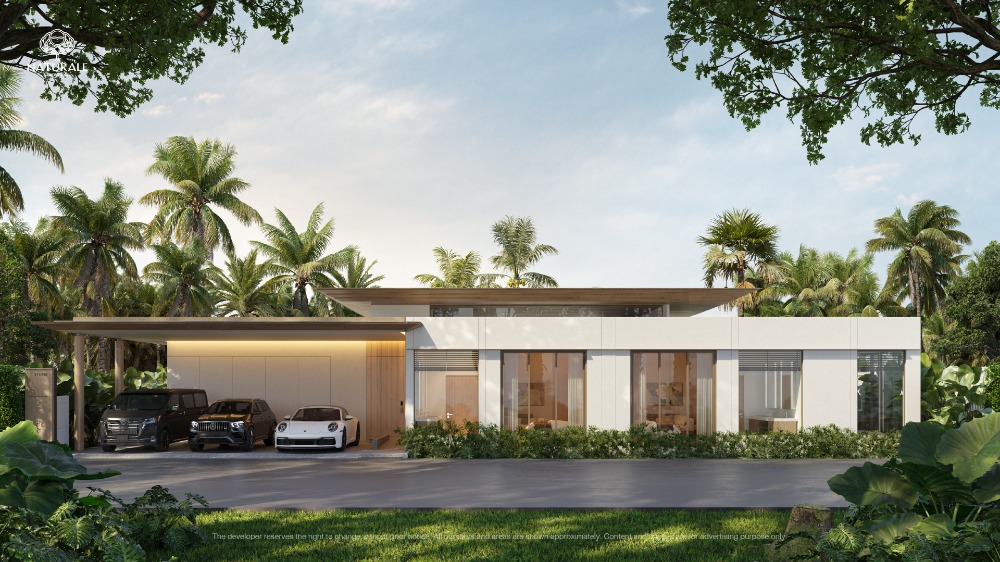 ❖ Spacious House ❖ บ้านเดียวชั้นเดียว ออกแบบเพื่อทุกคนในครอบครัว | 4 ห้องนอน พื้นที่ใช้สอย 511 sq.m. | Naturale Cherng Talay (เนเชอรัล เชิงทะเล) ใกล้ Blue tree Water park & Lifestyle 2 นาที, หาดบางเทา 5 นาที – รูปที่ 2