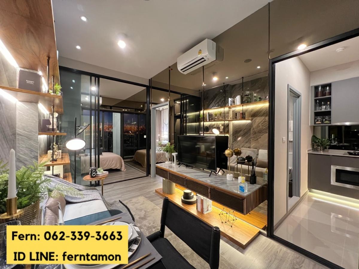 IDEO สุขุมวิท-พระราม 4 ห้อง 2 Bedroom ขนาด 44 ตรม. ทิศใต้ ชั้นสูง สนใจนัดชมโครงการ โทร 062-339-3663