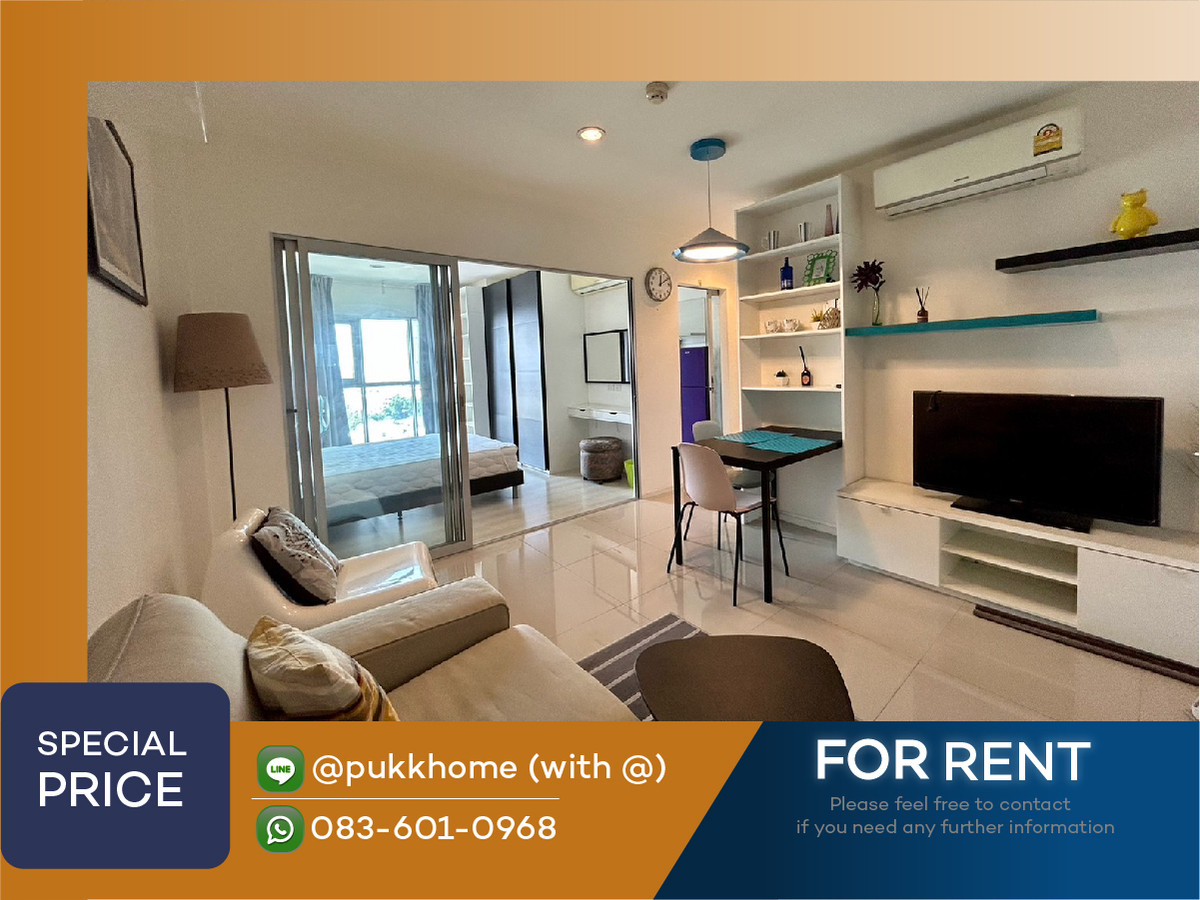 Aspire Sukhumvit 48 has many rooms ✨ size 35 sq m. Room updates every day 📞 Line : @pukkhome (with @)