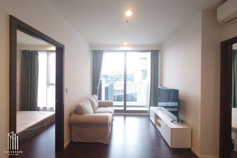 For Rent Whizdom Inspire ห้องมุมแบบหน้ากว้าง ได้วิวเมืองกรุงเทพ อยู่ทางทิศเหนือ 2 bedroom @30,000 Baht