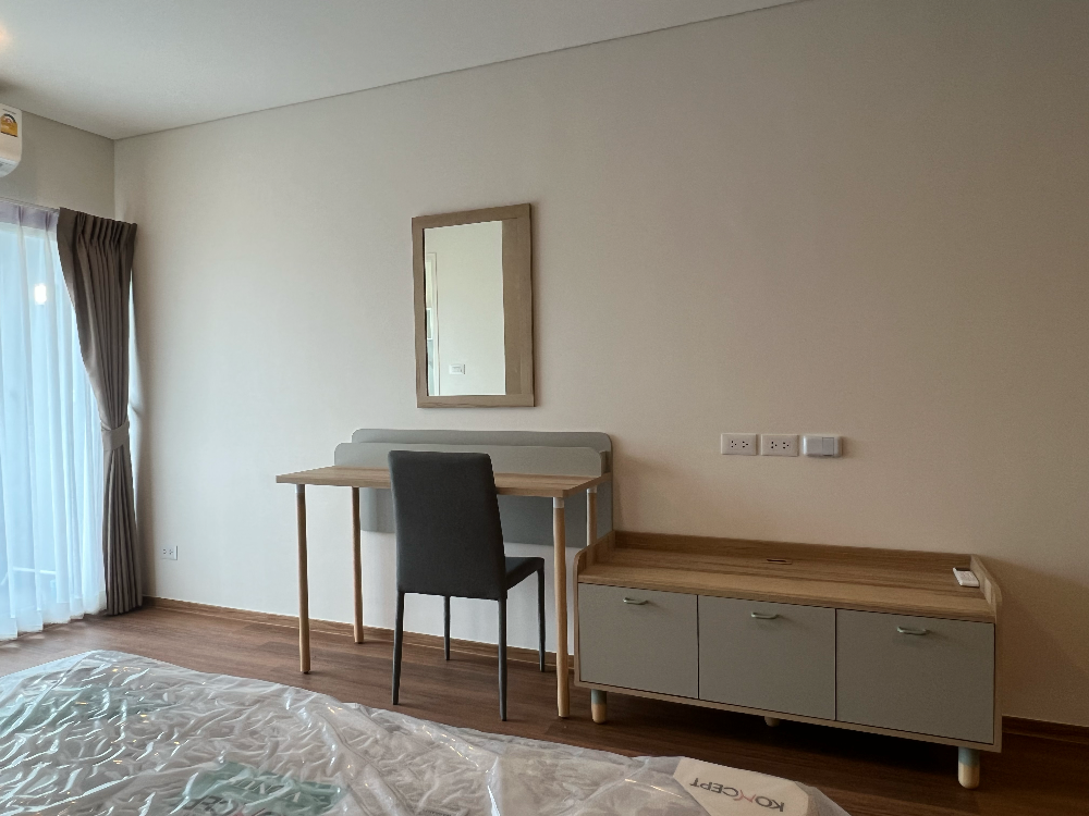ให้เช่าห้องใหม่ อยู่คนแรก ชั้น 8 ตกแต่ง สไตล์ Muji พร้อมเข้าอยู่ – รูปที่ 4