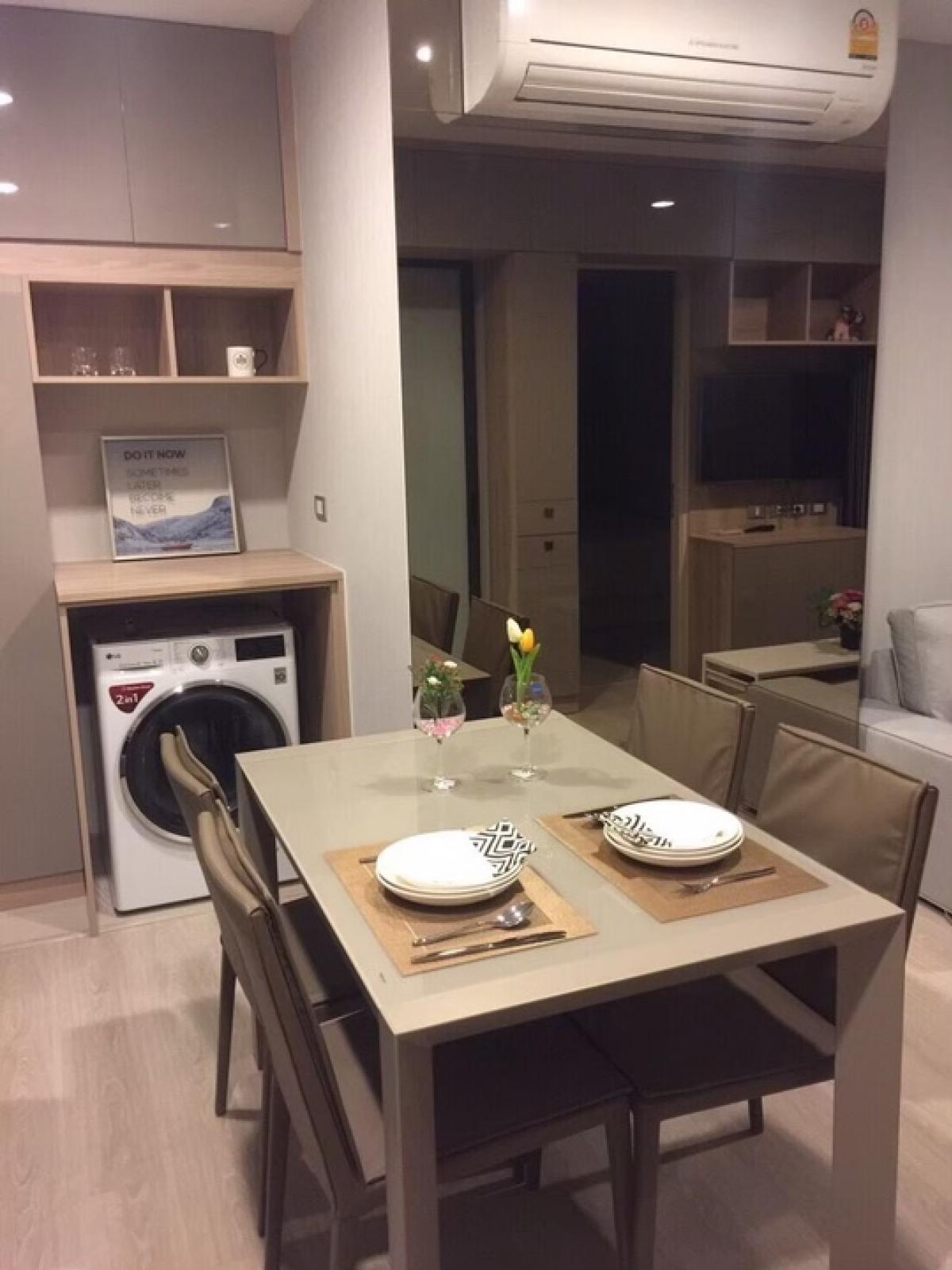for RENT : 2Bed 1Bath Rhythm Asoke 2 #MRT rama 9 ห้องสวย น่าอยู่ Please call : 095-3905490  – รูปที่ 3