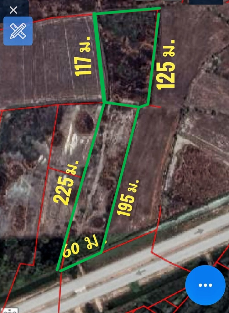 Land for sale next to the main road, 11 rai, bypassing Korat city, Road 209 North 2 Land for sale next to the main road, 11 rai, bypassing Korat city, Road 209 North 2