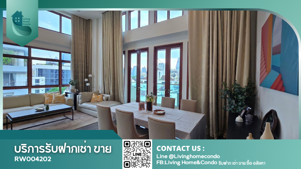 For rent The Crest Ruamrudee LH-RW4202