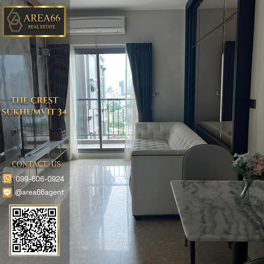 🔥For sale!! Condo The Crest Sukhumvit 34