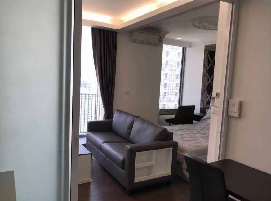 ● High floor ● ชั้น 35+ 38.44 ตร.ว. | 1 ห้องนอน 1 ห้องน้ำ | ใกล้ BRT อาคารสงเคราะห์ 1 นาที, BTS ช่องนนทรี 8 นาที – รูปที่ 3