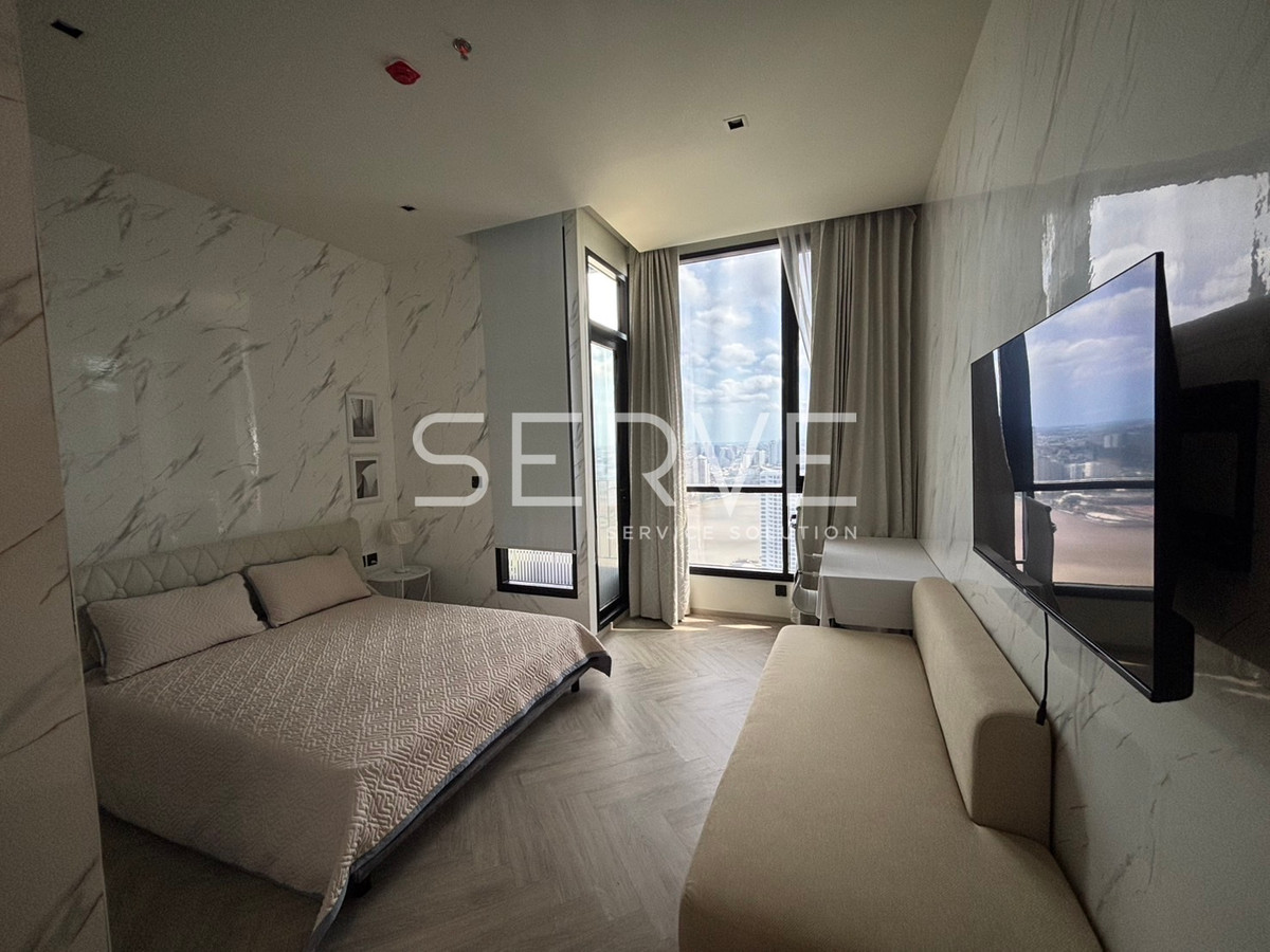 🔥16K🔥 - River view with Studio 25 sq.m. High Fl. Good Location Close to Asiatique Riverfront at Chapter Charoennakhon Riverside Condo / For Rent 🔥16K🔥 - River view with Studio 25 sq.m. High Fl. Good Location Close to Asiatique Riverfront at Chapter Charoennakhon Riverside Condo / For Rent
