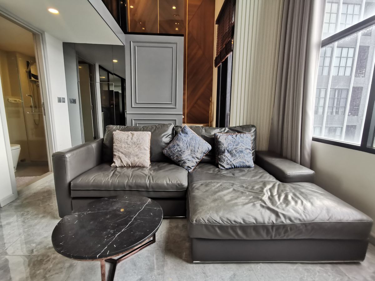 1 นอนสไตล์ Loft Duplex ให้เช่าที่ KnightsBridge Prime Sathon (ไนท์บริดจ์ ไพร์ม สาธร) ชั้นสูง ห้องสวย – รูปที่ 4