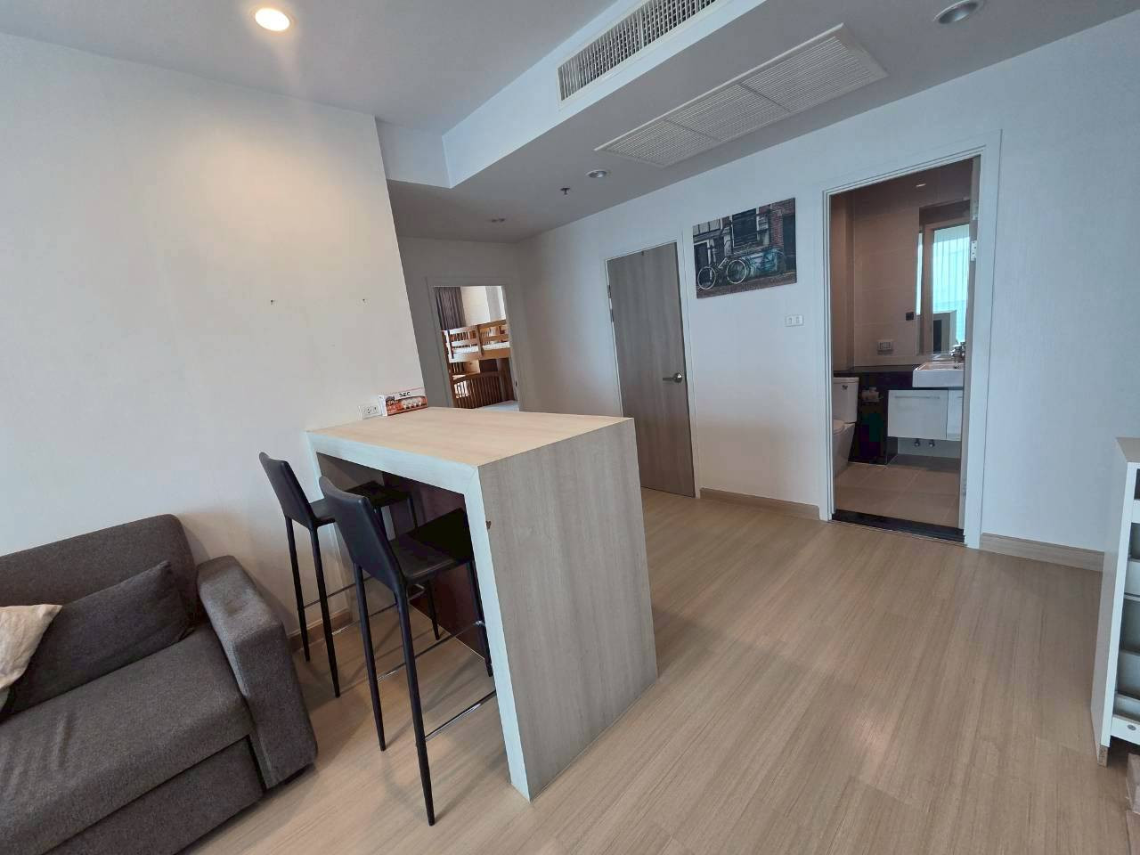 For rent, 2 bedrooms, well decorated, corner room, ready to move in. Rent 2 Bedroom Fully Furnished! – รูปที่ 3
