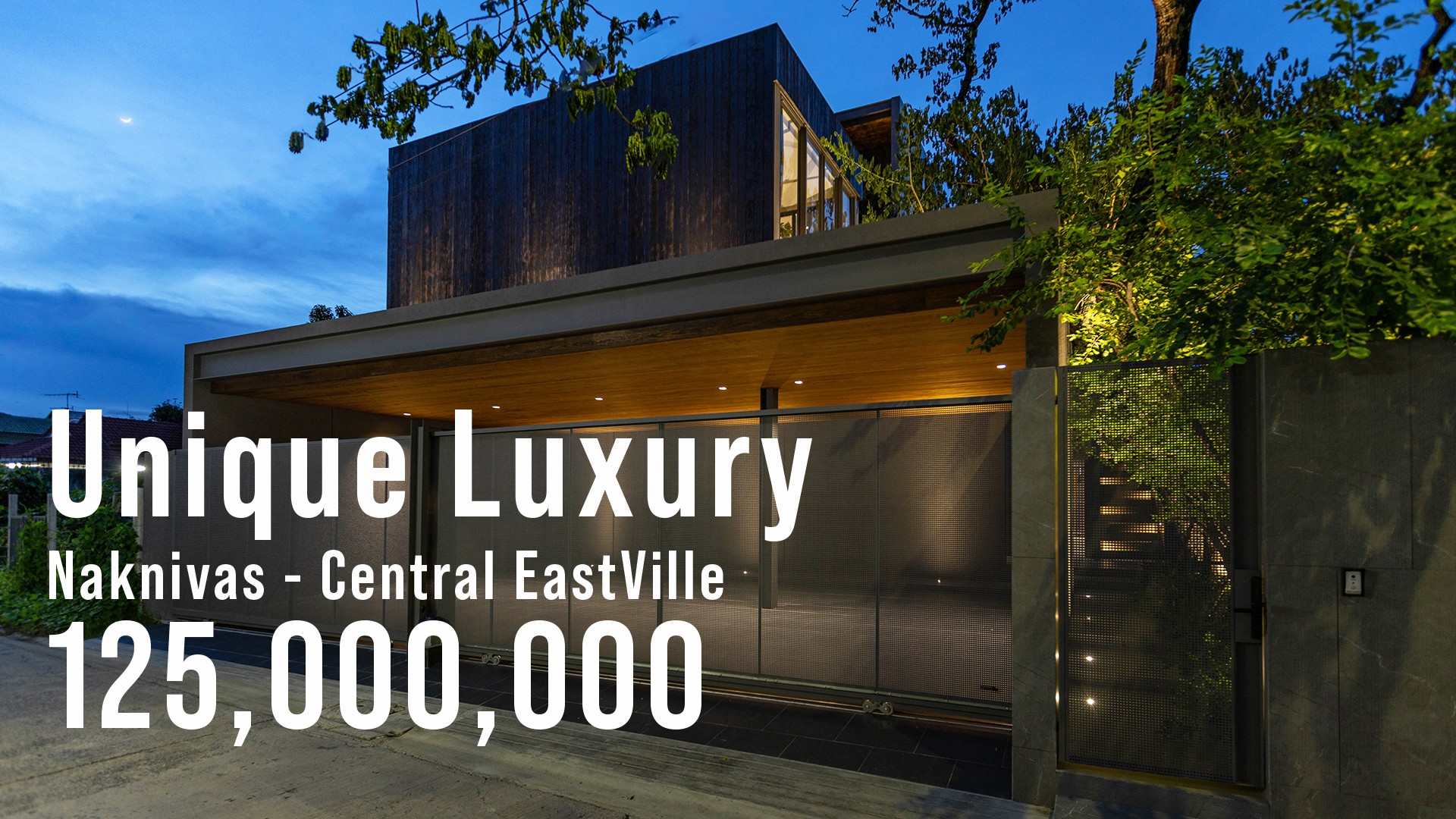 3-story detached house, Unique Luxury, Nak Niwat, Central Eastville, with swimming pool. Fully decorated and furnished, 125 million baht 3-story detached house, Unique Luxury, Nak Niwat, Central Eastville, with swimming pool. Fully decorated and furnished, 125 million baht