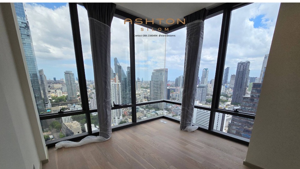 Condo luxury สุดหรูใจกลางสาทร Ashton Silom 2ห้องนอน ใหญ่ เพดานสูง 3.6 พร้อม Packkage buit-in ราคาดีสุดการันตี!