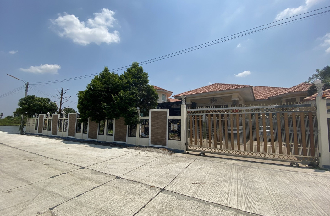 🏠  ขายบ้านหรูด่วน บ้านเดี่ยวชั้นเดียวยกพื้นสูง ลำลูกกา 300 ตรว 5 นอน 5 น้ำ ไม่ไกล BTS คูคต / หรือให้เช่า 50k ต่อเดือน – รูปที่ 3