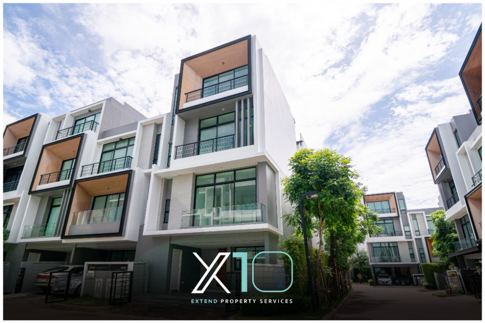 📣 Townhome, corner plot, on the main road, Srinakarin-Romklao, only 9.8 million baht.*📣