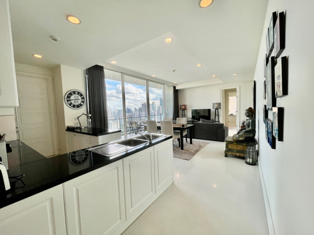 ♦ Nice view ♦ ชั้น 25+ 112.00 ตร.ม. | 2 ห้องนอน 2 ห้องน้ำ ตกแต่งครบ | ใกล้ มศว. 2 นาที, MRT สุขุมวิท 3นาที, BTS อโศก 4 นาที, เทอร์มินอล 21 5 นาที – รูปที่ 3