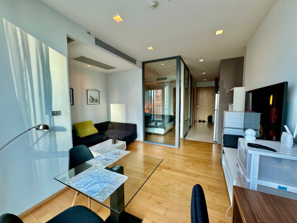 ❖ Prime Location ❖ ชั้น 20+ 46.25 ตร.ม. | 1 ห้องนอน 1 ห้องน้ำ ตกแต่งครบ | คอนโด ใกล้ BTS นานา 2 นาที, โคเรียนทาวน์ 2 นาที, BTS อโศก 3 นาที – รูปที่ 3