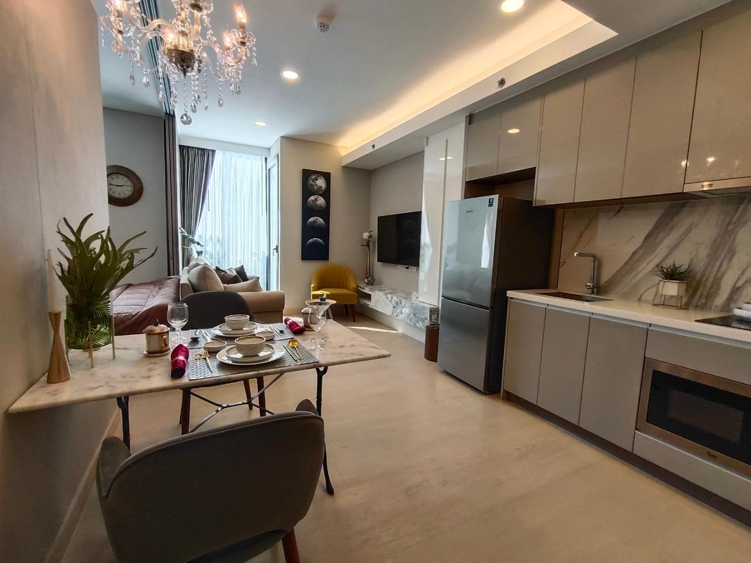 For Rent : 1 ห้องนอน แต่งสวย ใกล้ศูนย์ประชุมฯ สิริกิติ์