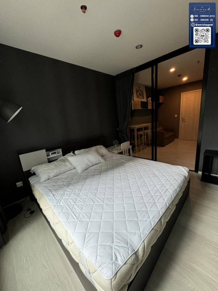 💙For rent Life Asoke, garden view, complete electrical appliances, ARL Makkasan, MRT Phetchaburi💙 Call. 092-8366444 Star// Line id : @enrichagent – รูปที่ 4