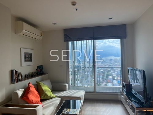 1 Bed 1 Bath Nice Room Fully furnished Good Location Next to MRT Huai Khwang 50 m.  @  Rhythm Ratchada - Huai Khwang