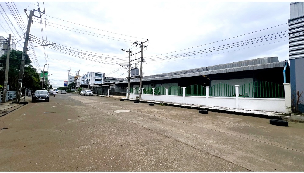 Factory for sale, Bang Pla 30, Samut Prakan, near Theparak Road, 200 meters, area 384 sq m, yellow map, road width approximately 16 meters. – รูปที่ 2