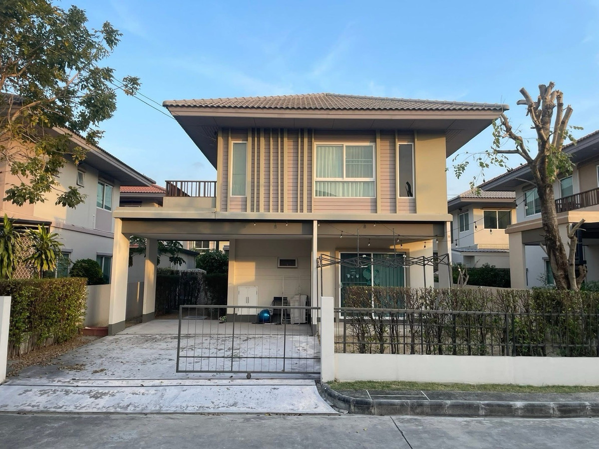 HOME FOR RENT>> Khanasiri Village, Chaiyaphruek - Wongwaen>> 2-story detached house, modern style, 2 bedrooms #LV-MO404 HOME FOR RENT>> Khanasiri Village, Chaiyaphruek - Wongwaen>> 2-story detached house, modern style, 2 bedrooms #LV-MO404