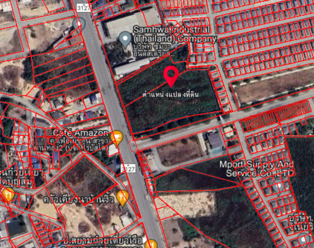ขายที่ดินอ.พานทอง ติดถนนใหญ่ ใกล้อมตะนครเฟส10  7ไร่กว่าๆ