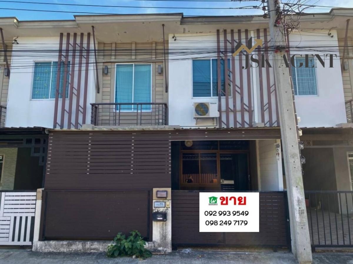 ขายด่วน ทาวน์เฮาส์ 2 ชั้น3 นอน 2 น้ำ ซ.หนามแดง มบ. พฤกษาไพร์ม ศรีนครินทร์-บางนา