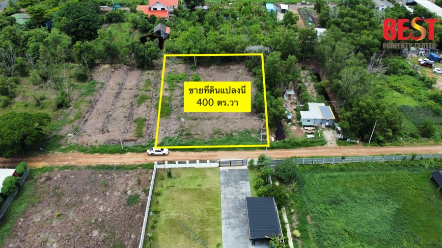 Land for sale, beautiful plot, selling for 12,000 baht per square wa, Soi Khlong Si Tawan Tok 22/1, Khlong Luang, Pathum Thani