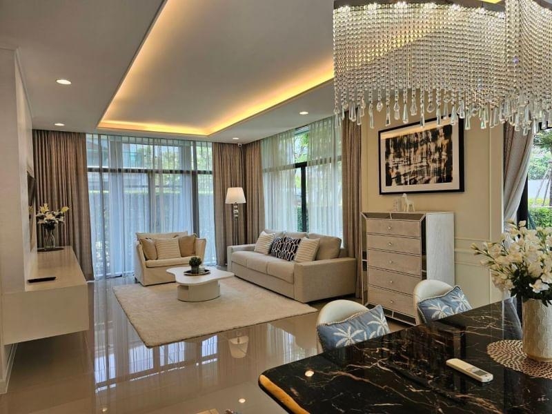♦ Modern Luxury ♦ บ้านเดี่ยว 2 ชั้น 4 ห้องนอน | 88.00 ตร.ว. 250.00 ตร.ม. | ใกล้ รพ.วิภาราม 10 นาที, ซีคอนสแควร์ 10 นาที, ARL หัวหมาก 15 นาที ♦ Modern Luxury ♦ บ้านเดี่ยว 2 ชั้น 4 ห้องนอน | 88.00 ตร.ว. 250.00 ตร.ม. | ใกล้ รพ.วิภาราม 10 นาที, ซีคอนสแควร์ 10 นาที, ARL หัวหมาก 15 นาที