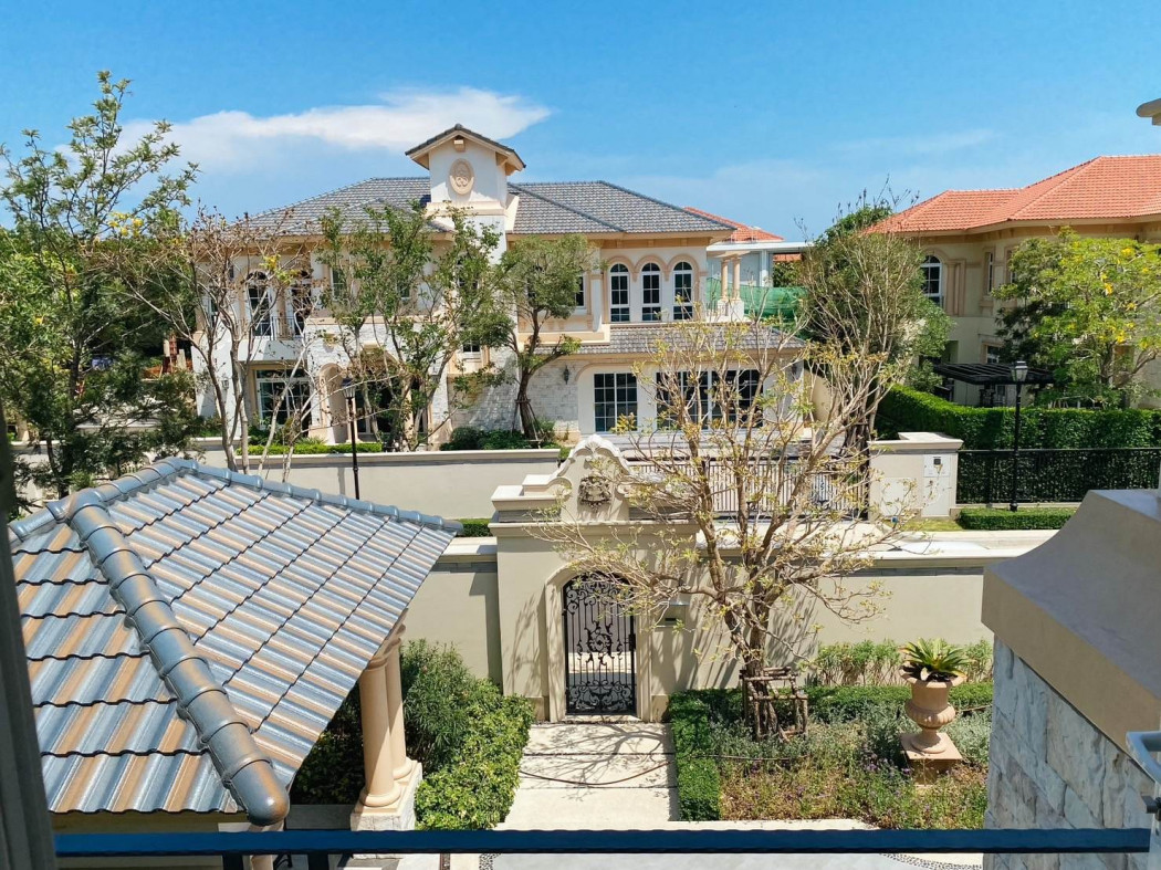 ให้เช่า บ้านสุดหรู ลดาวัลย์ พระราม 2 (Top สุดของ Land & House) บนเนื้อที่ 175 ตร.ว. 4 ห้องนอน 5 ห้องน้ำ พื้นที่ใช้สอย 409 ตร.ม. – รูปที่ 2
